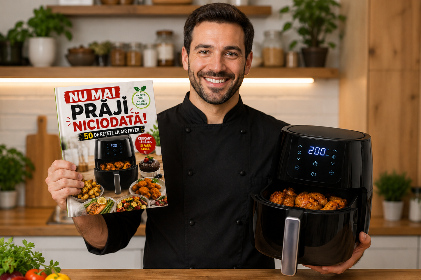 Nu mai praji niciodata! 50 de retete pentru Air Frayer!