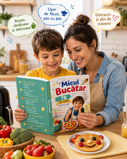 Micul Bucatar!78 De retete pentru cei mici!
